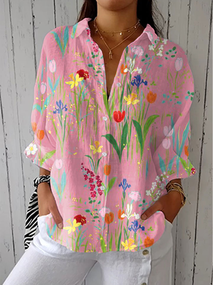 Jennifer - Spring Garden Blouse