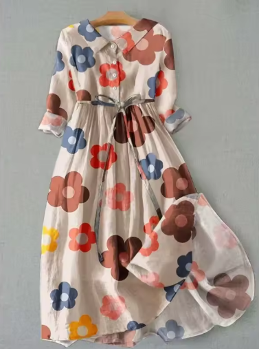 Dorothy – Retro Bloom Floral Dress