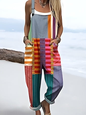 Colourburst Stripes Jumpsuit