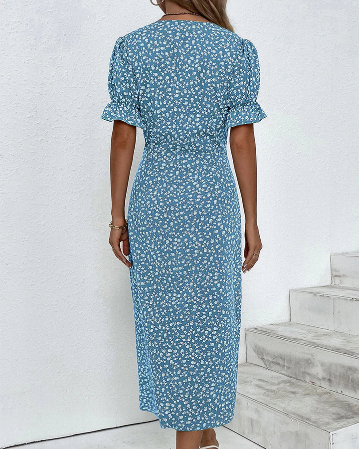 Charlotte – Button Wrap Dress