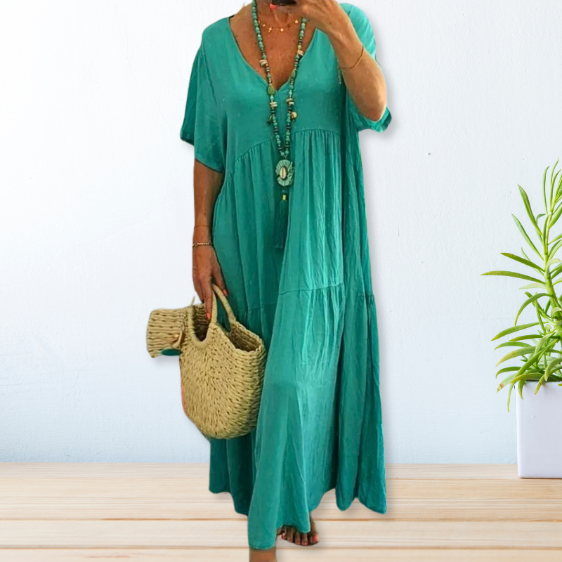 Elena – Flowing Maxi Dress