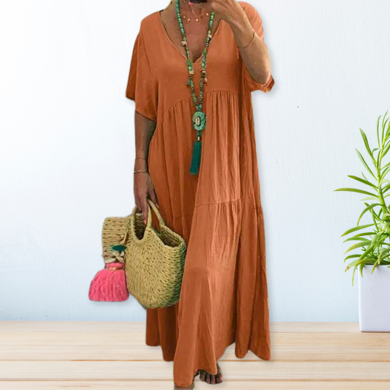 Elena – Flowing Maxi Dress
