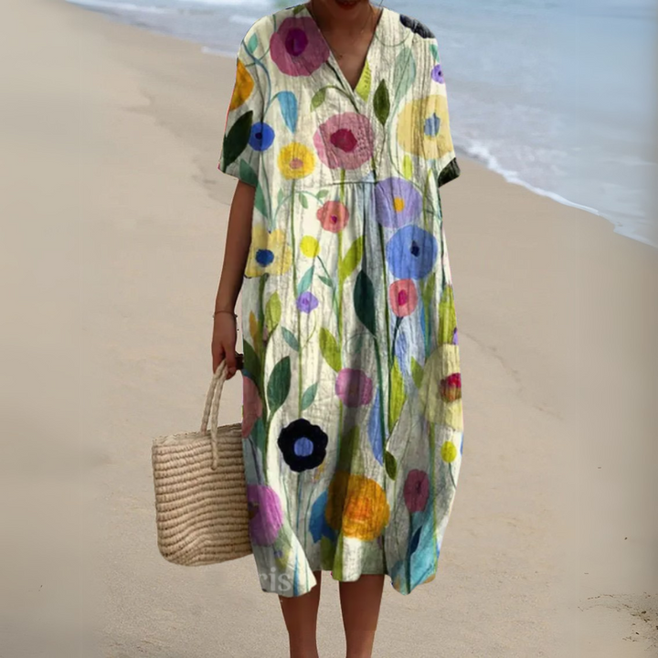 Nicole - Floral Summer Dress