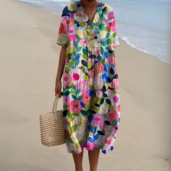 Nicole - Floral Summer Dress