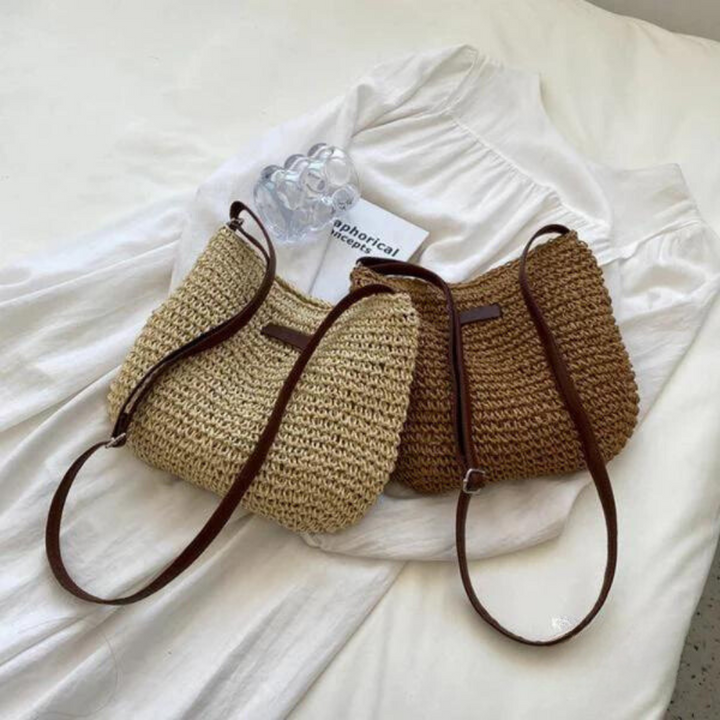 Sylvia - Classic Shoulder Bag in Braided Style