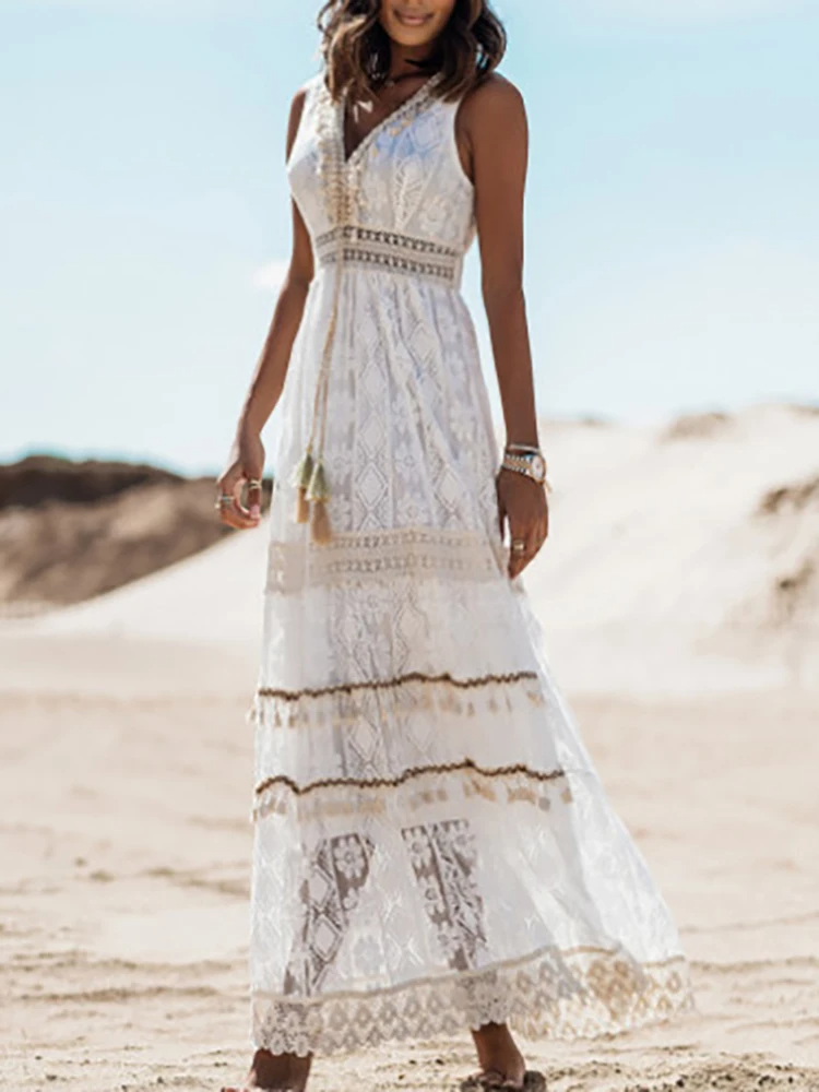 Kate – Lace Maxi Dress