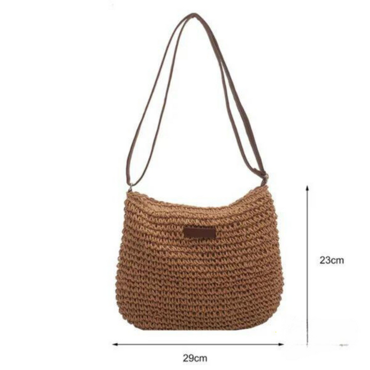 Sylvia - Classic Shoulder Bag in Braided Style