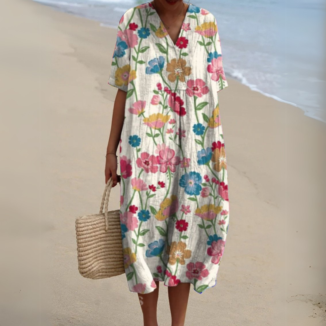 Nicole - Floral Summer Dress