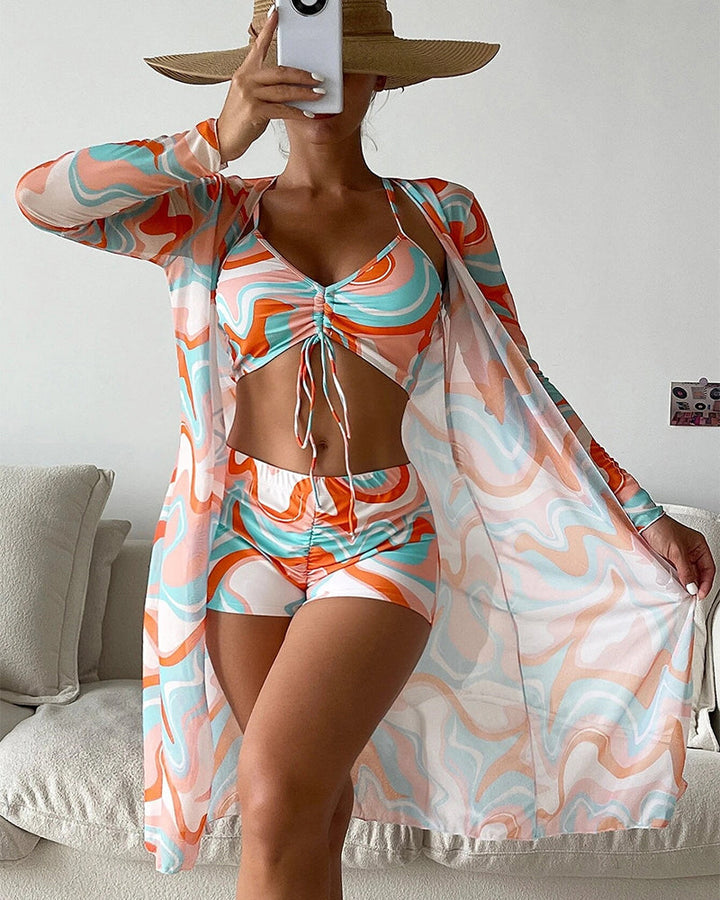 Celia – Retro Wave Swim Set