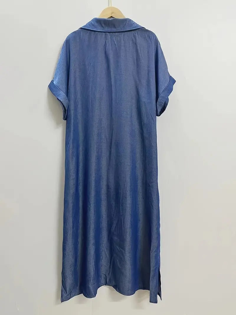 Zara - Pocketed Shirt Dress