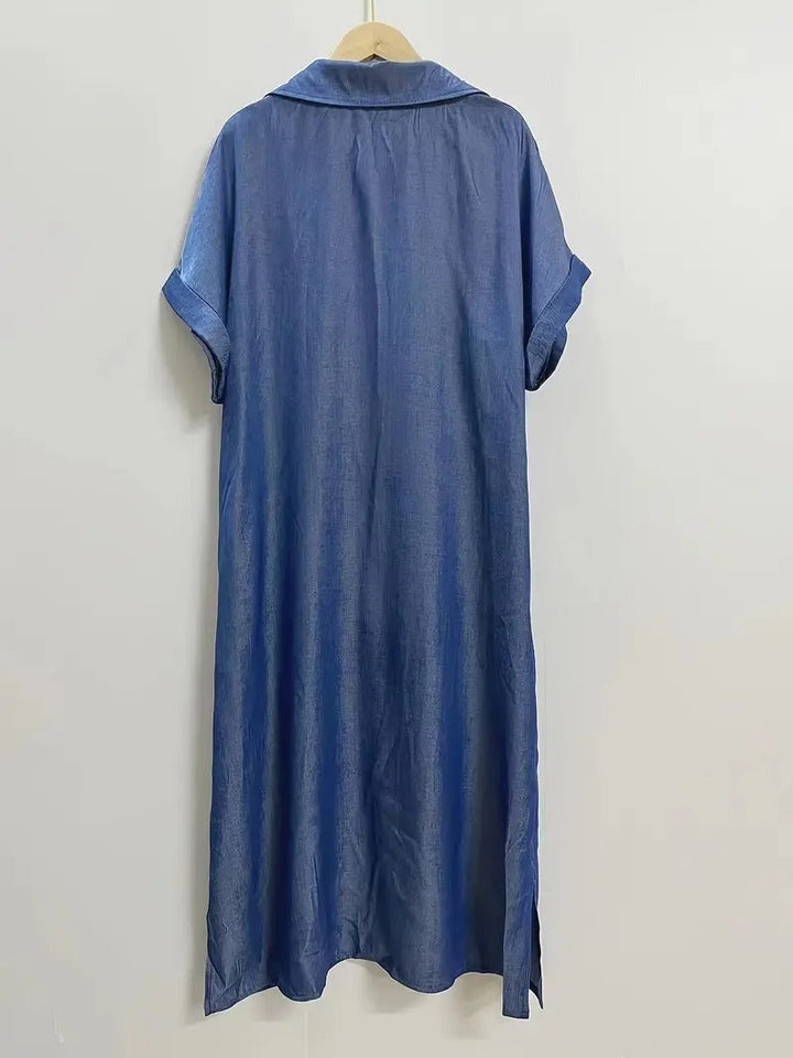 Zara - Pocketed Shirt Dress
