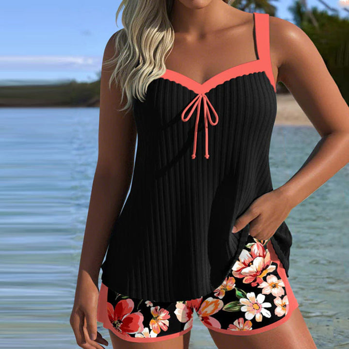 Jennifer – Printed Tankini Set