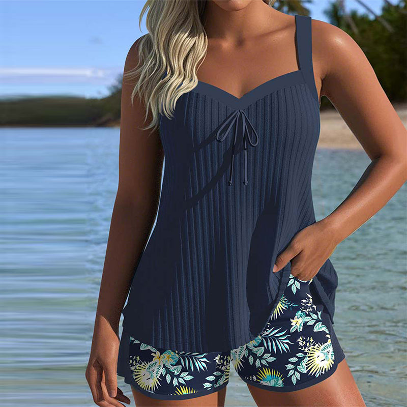Denise - Striped Beach Set