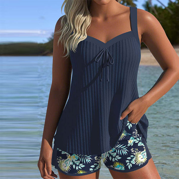 Denise - Striped Beach Set