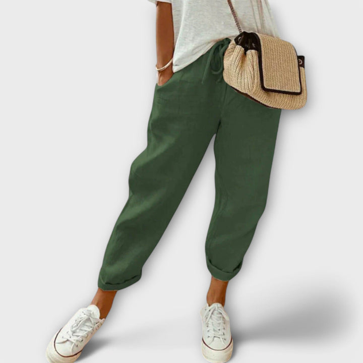 Rose - Stylish and relaxed linen trousers