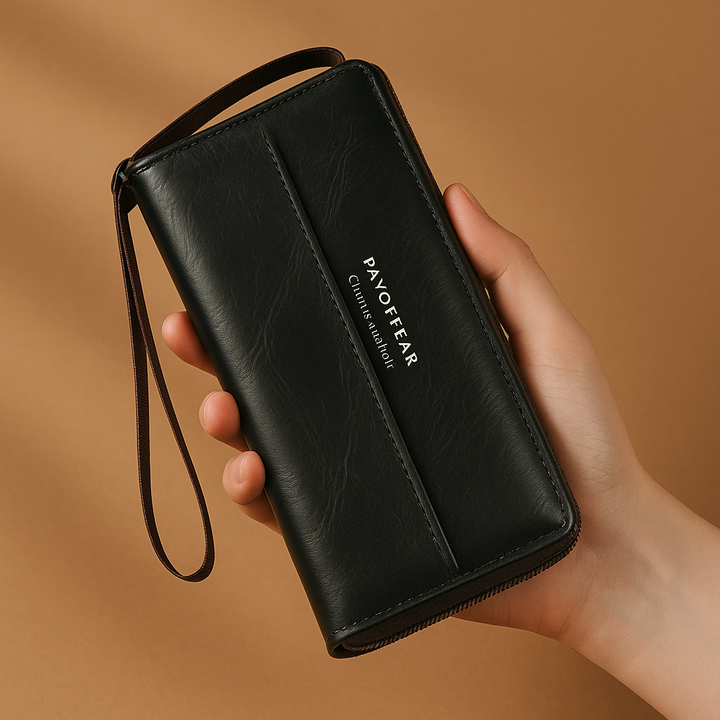Ruby - Multi-Functional Zipper Clutch