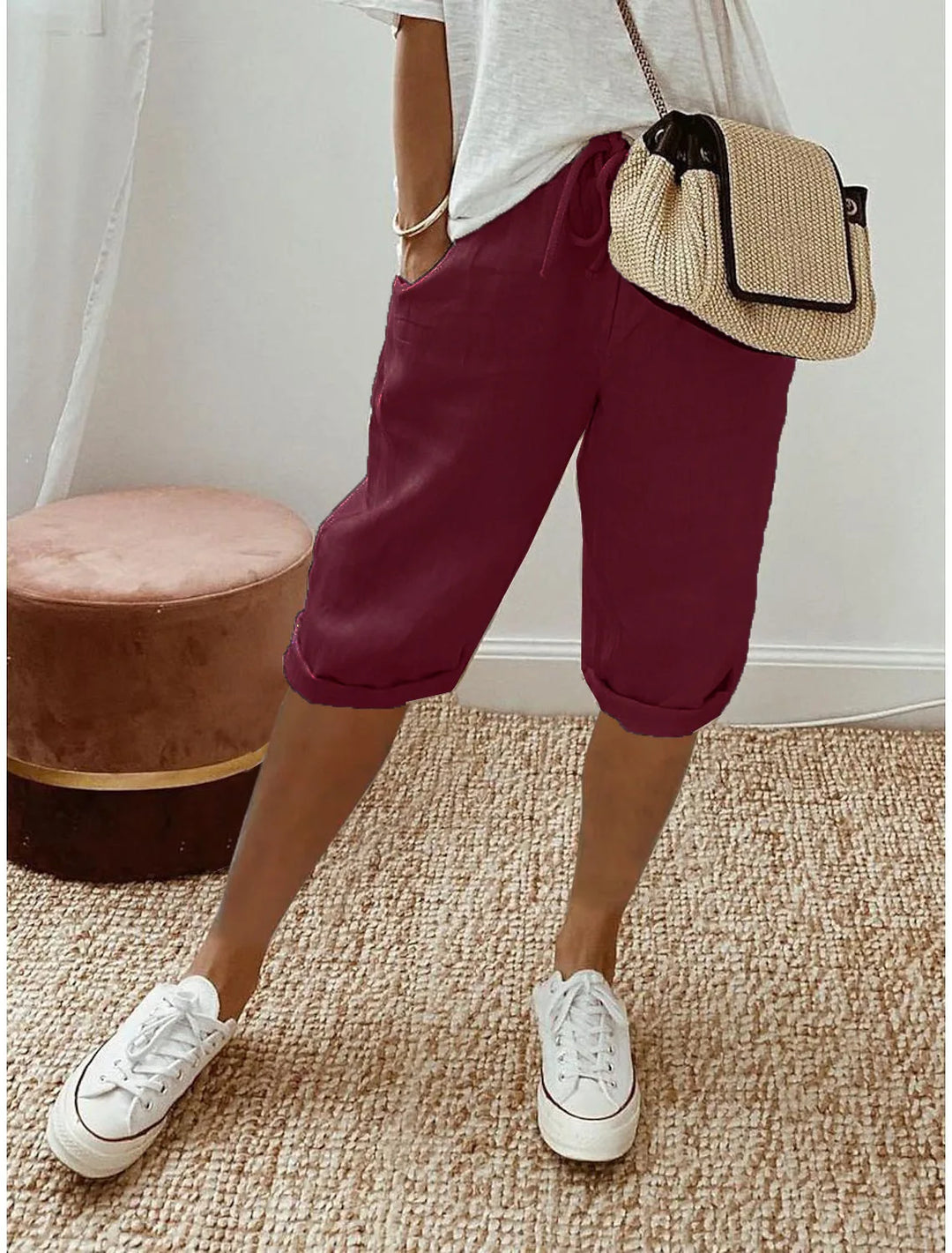 Georgia – Light Linen Shorts