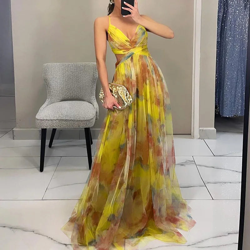 Isla – Floral Maxi Dress
