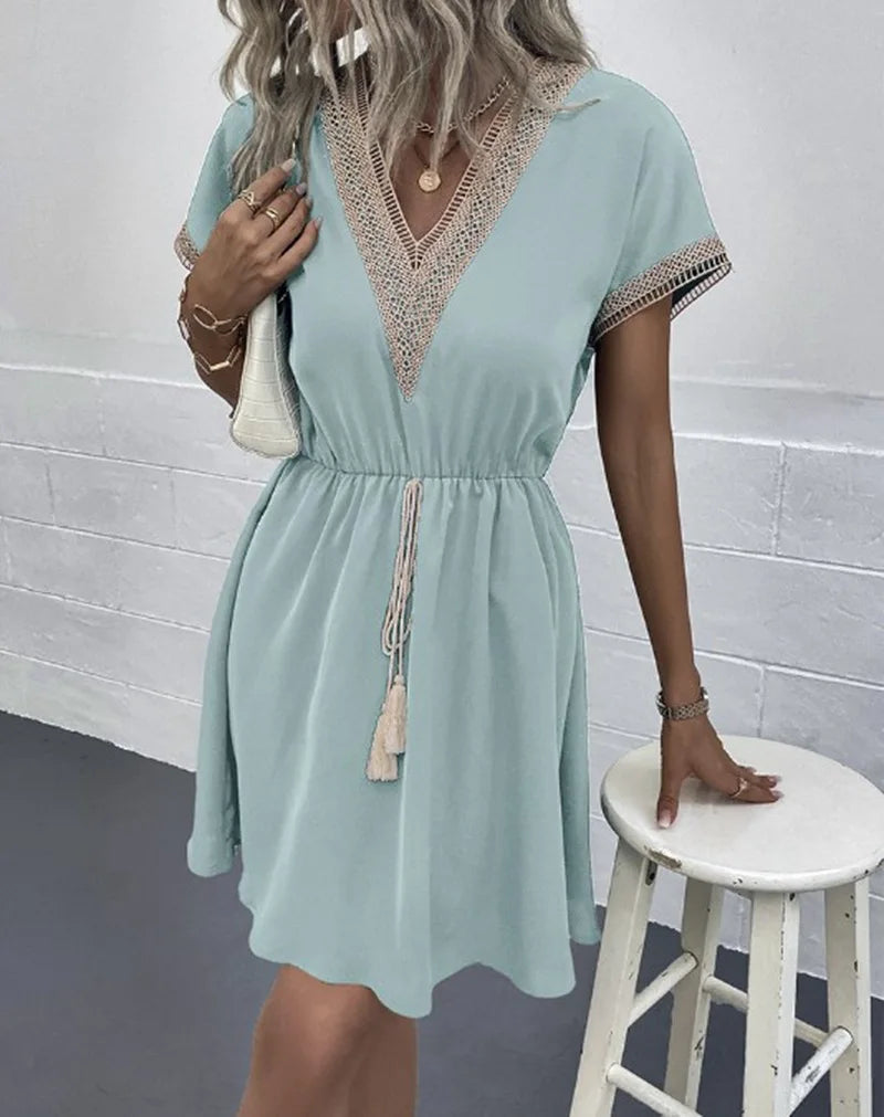 Amara – Relaxed Tie Waist Dress