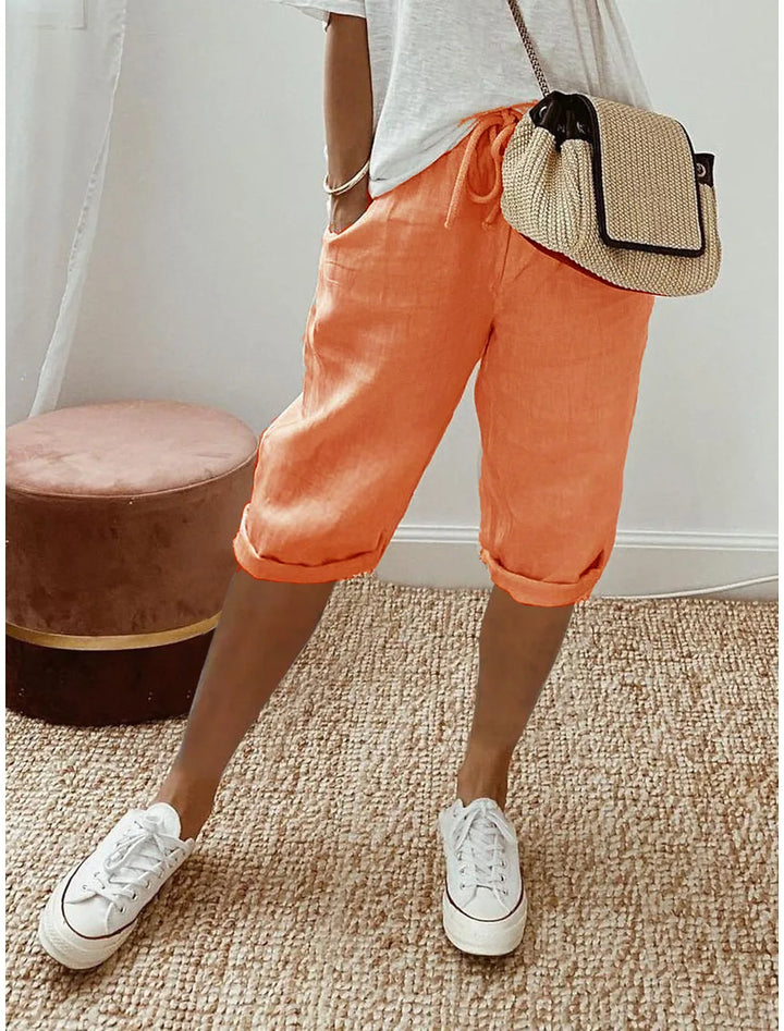 Georgia – Light Linen Shorts