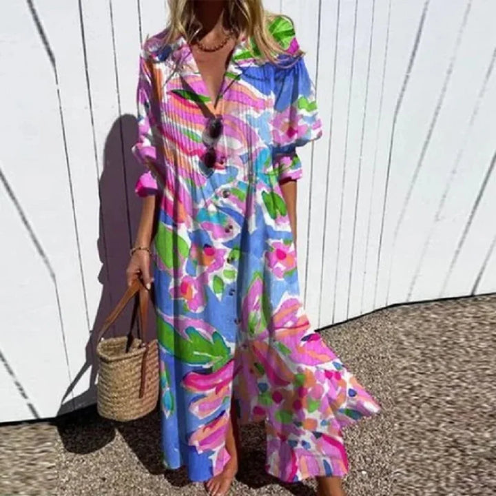 Ella – Boho Maxi Dress