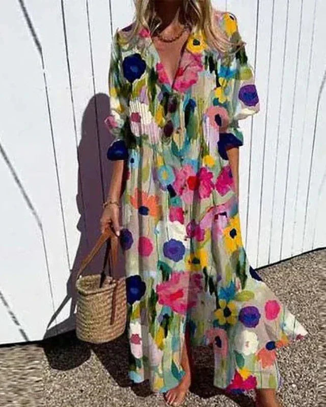 Ella – Boho Maxi Dress