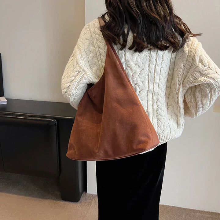 Teresa - Suede Tote Bag