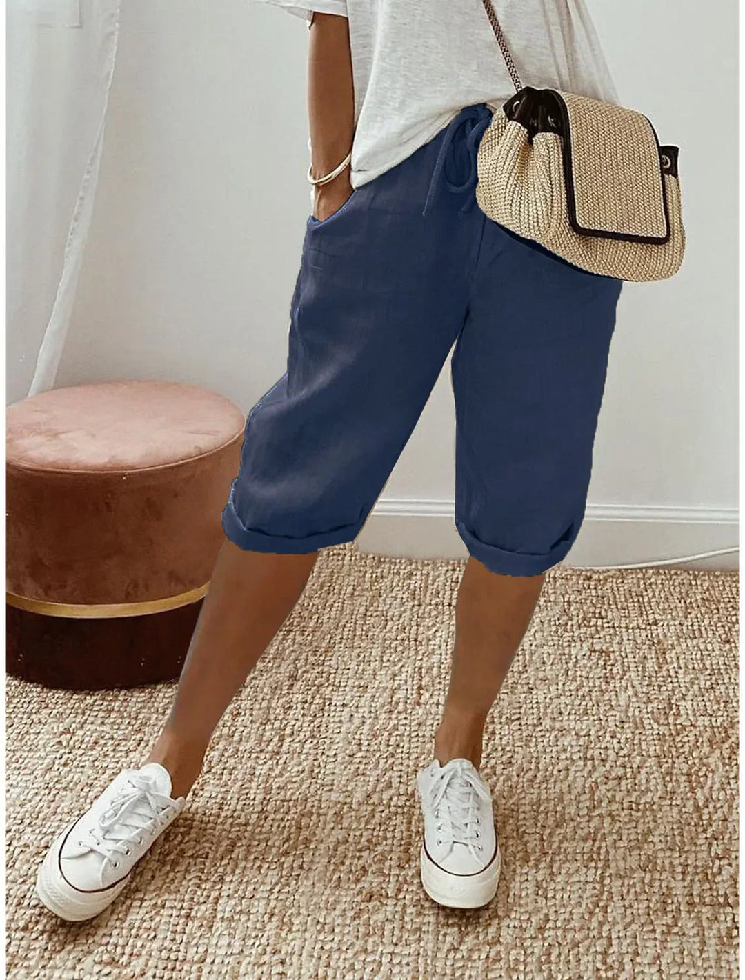 Georgia – Light Linen Shorts