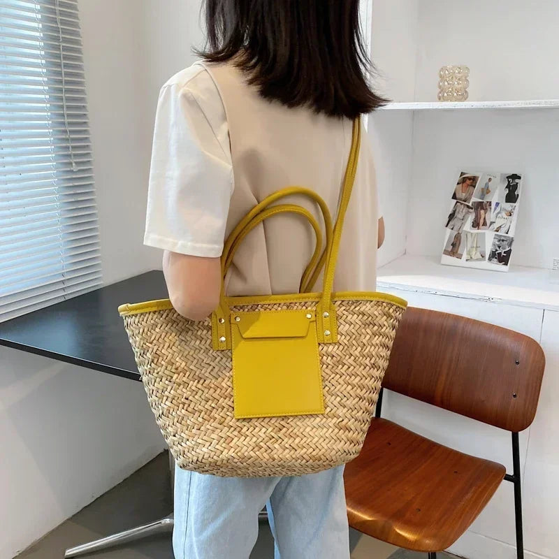 Vivienne - Elegant straw bag