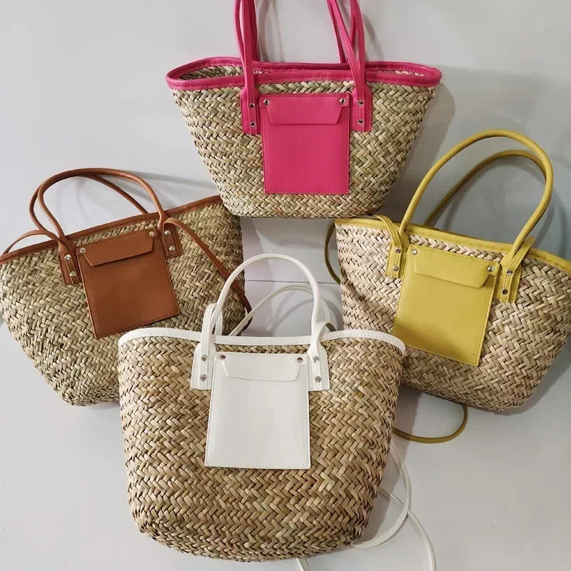 Vivienne - Elegant straw bag