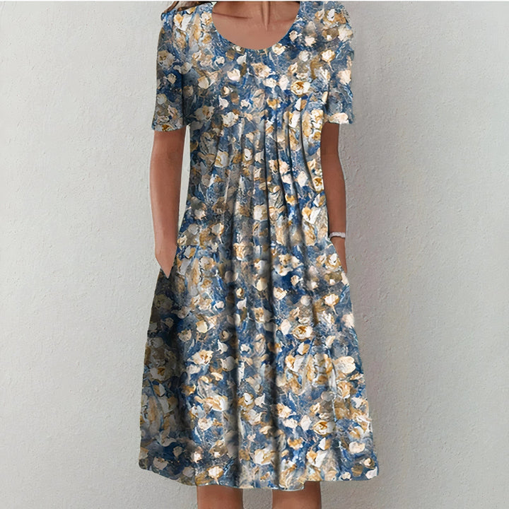 Winifred – Floral Midi Dress