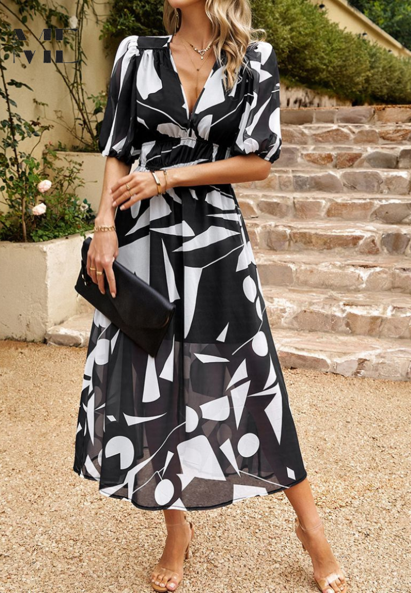 Sophie – Bloom Midi Dress