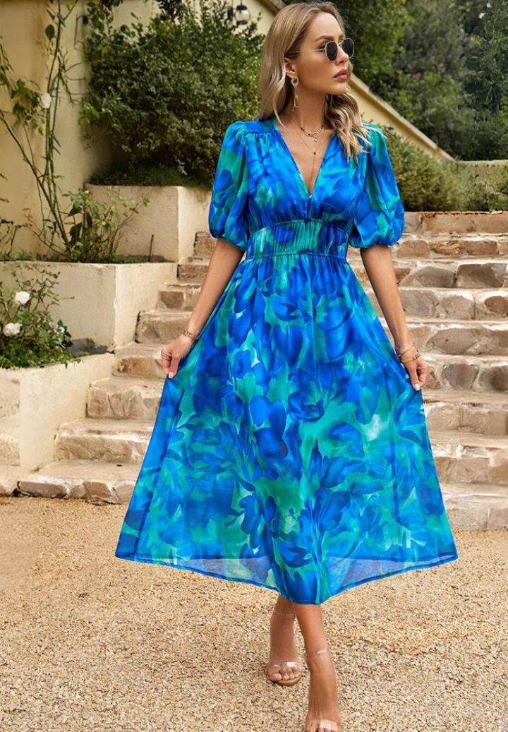 Sophie – Bloom Midi Dress