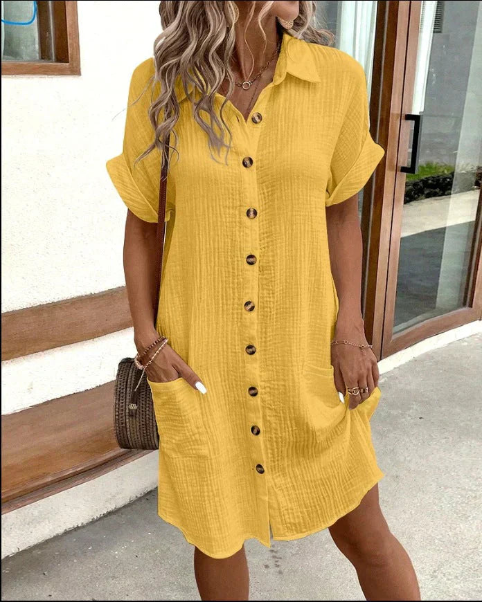 Matilda – Elegant Shirt Dress