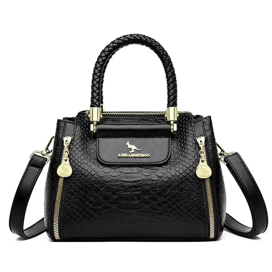 Sophie - Large Capacity Vegan Leather Bag