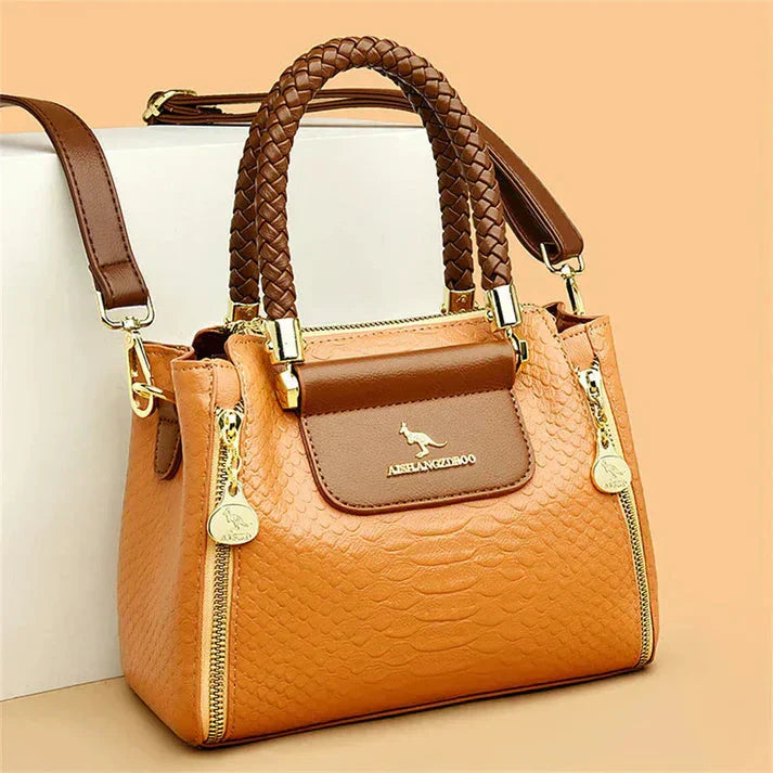 Sophie - Large Capacity Vegan Leather Bag