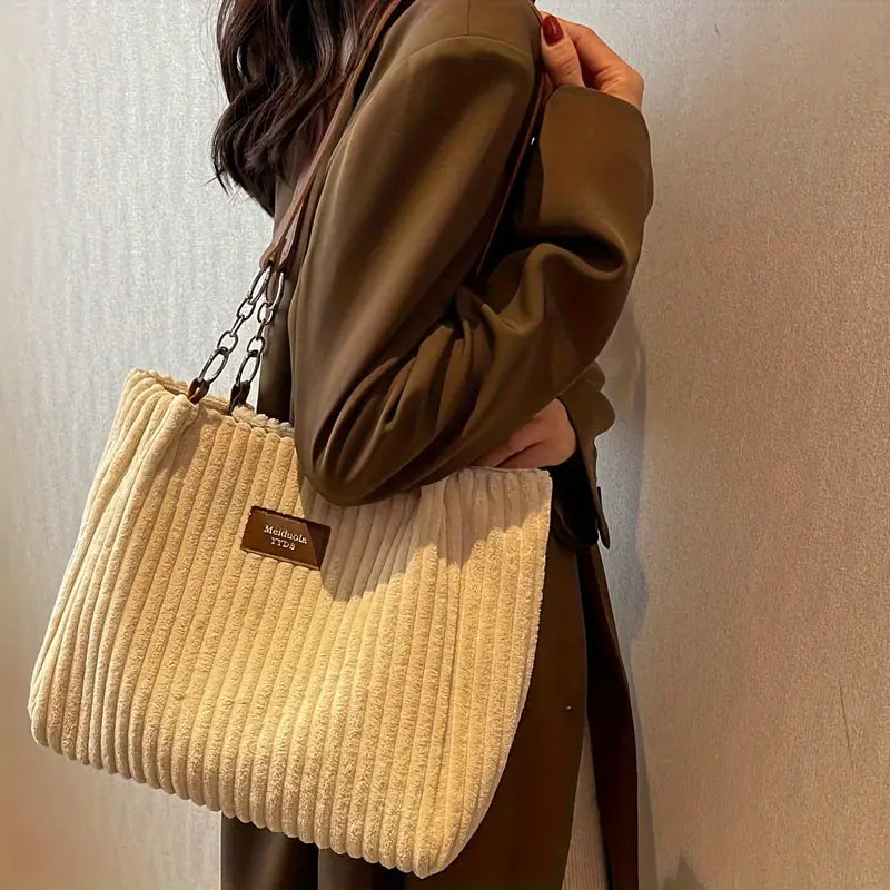 Isobel - Soft ribbed bag
