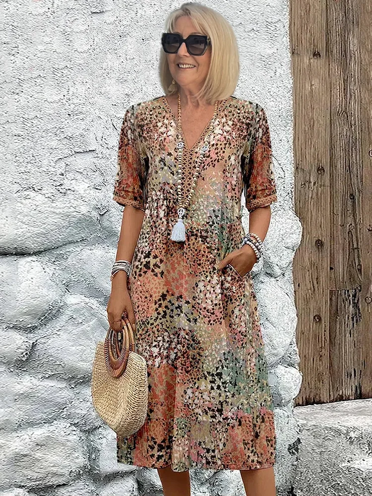 Gloria – Relaxed Fit Midi Dress