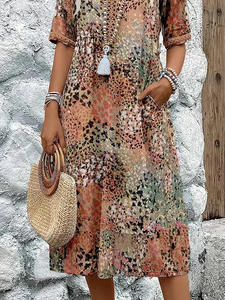Gloria – Relaxed Fit Midi Dress