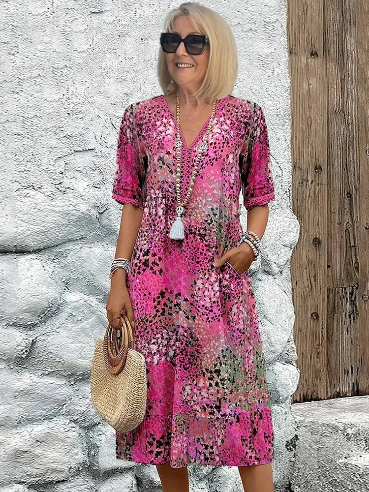 Gloria – Relaxed Fit Midi Dress