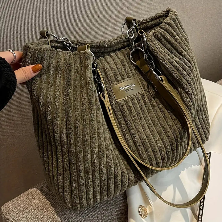 Isobel - Soft ribbed bag