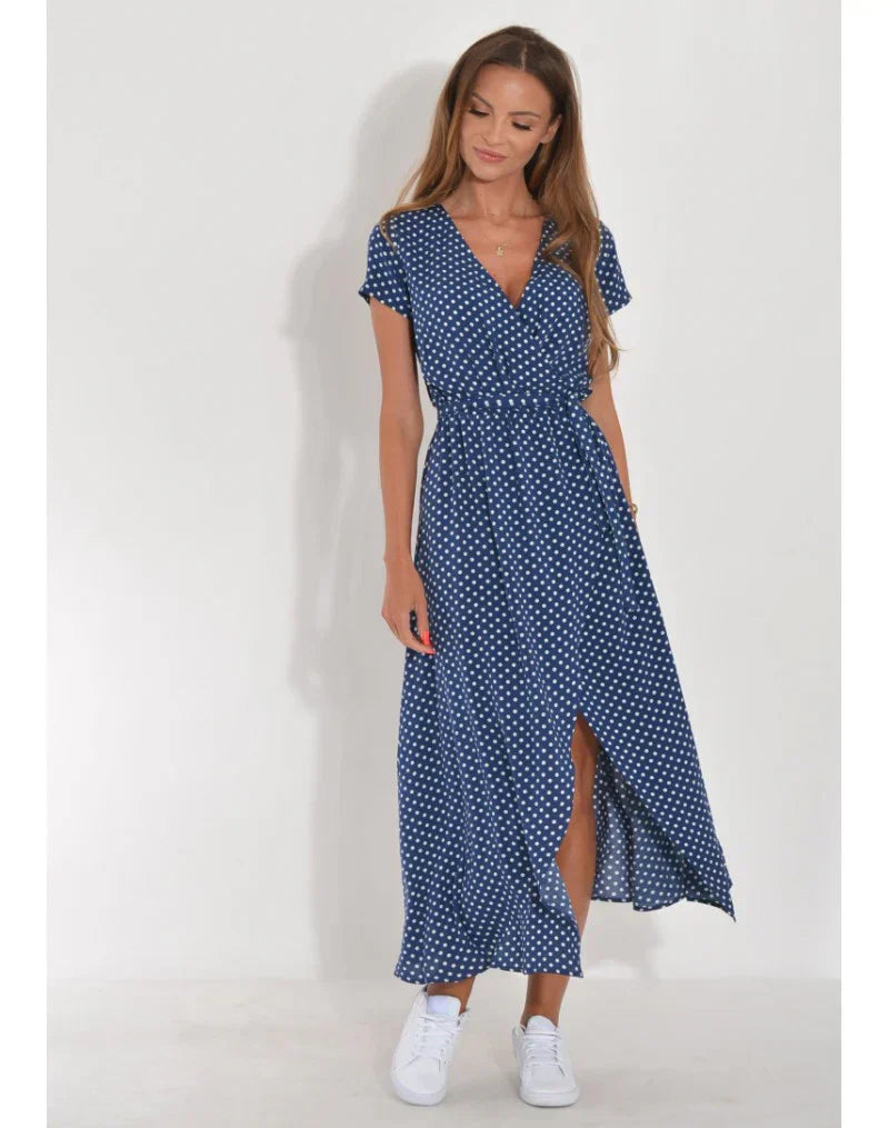 Olivia – Wrap Midi Dress