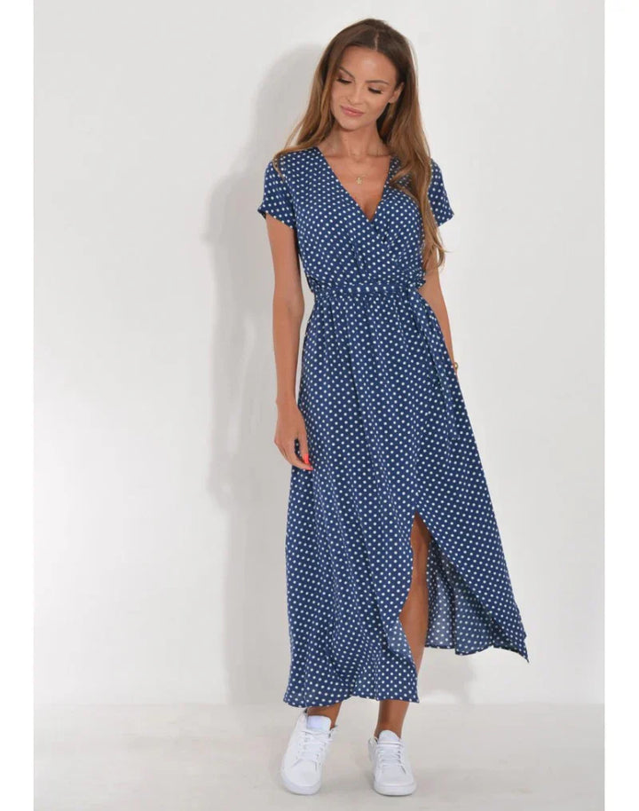 Olivia – Wrap Midi Dress